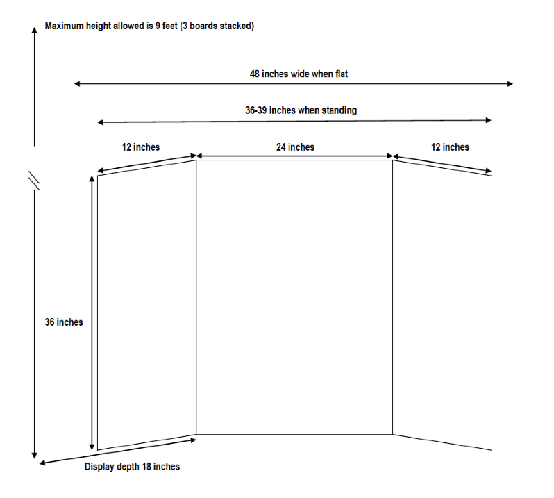 presentation board sizes